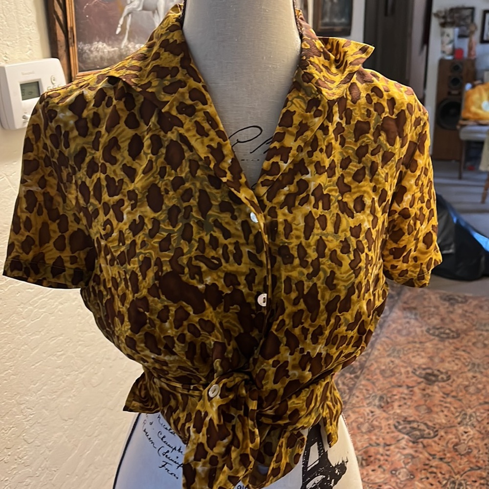 Jennifer Moore Vintage Silk blouse